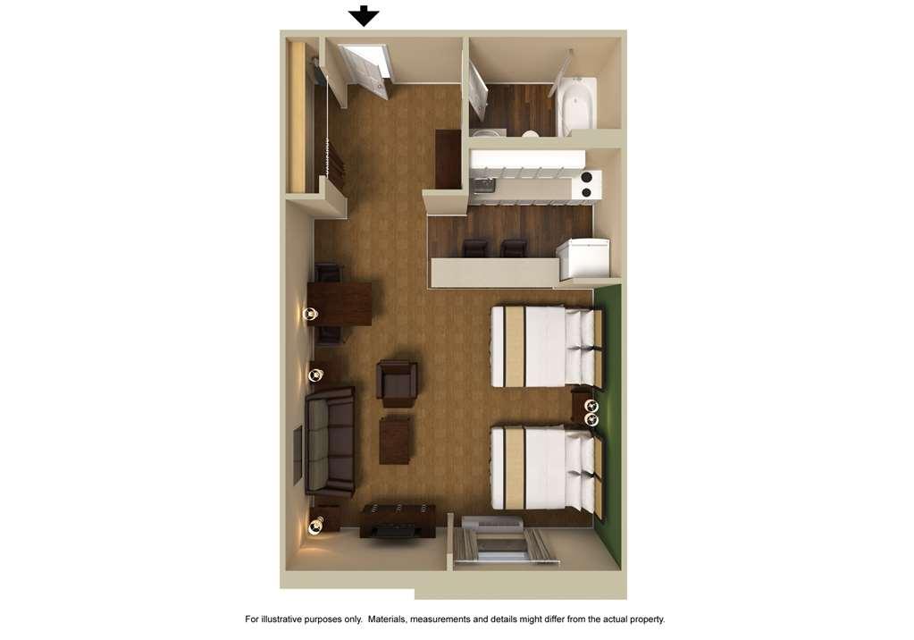 Extended Stay America Suites - Chicago - Lombard - Yorktown Center Rum bild